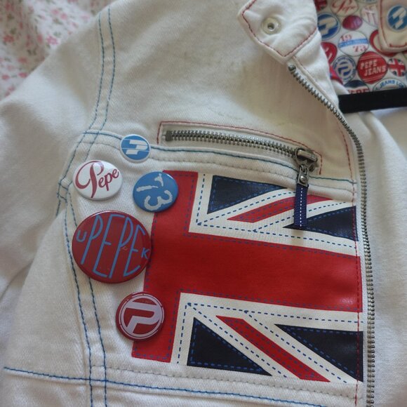 Cropped Pepe Jeans London Denim Jacket - Picture 3 of 7